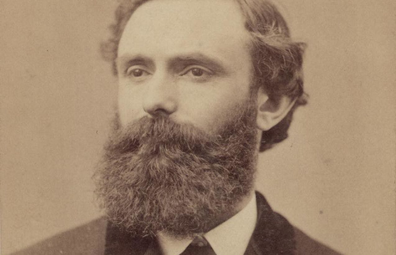 Portrait photo of Ole Bull's son Alexander as a young man.